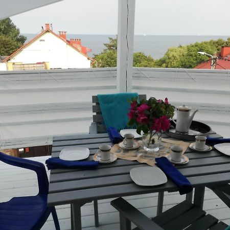Niezalezne Pietro W Domu Z Widokiem Na Morze Apartamento Gdynia Exterior foto