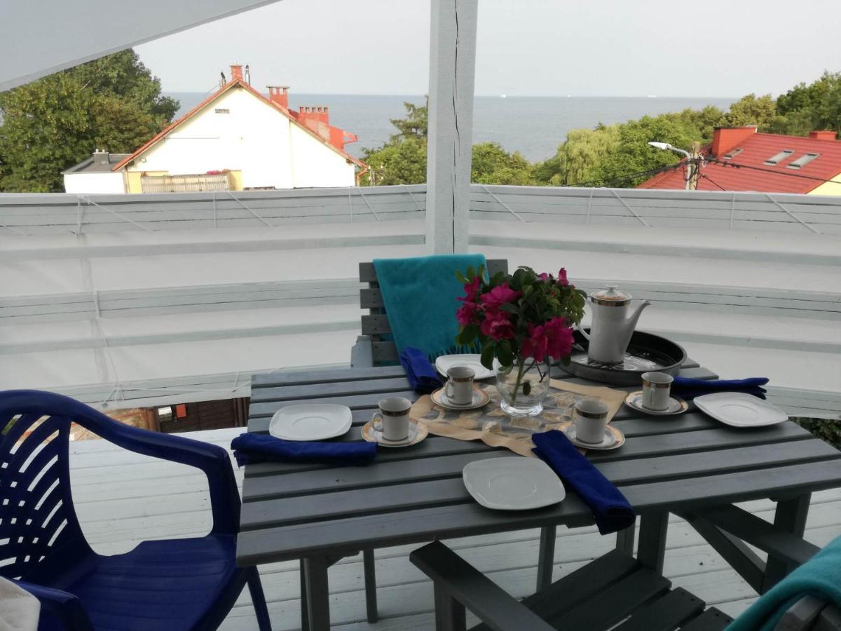 Niezalezne Pietro W Domu Z Widokiem Na Morze Apartamento Gdynia Exterior foto